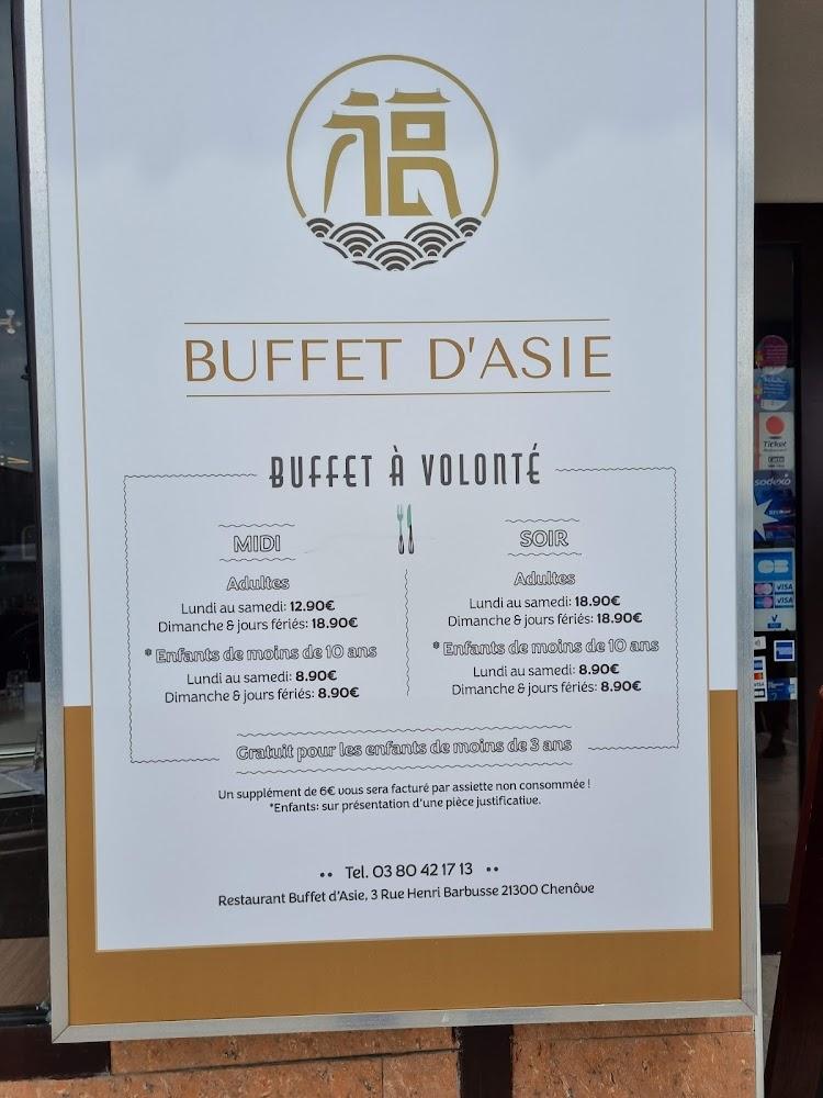 Buffet d'Asie - Menu Image 3